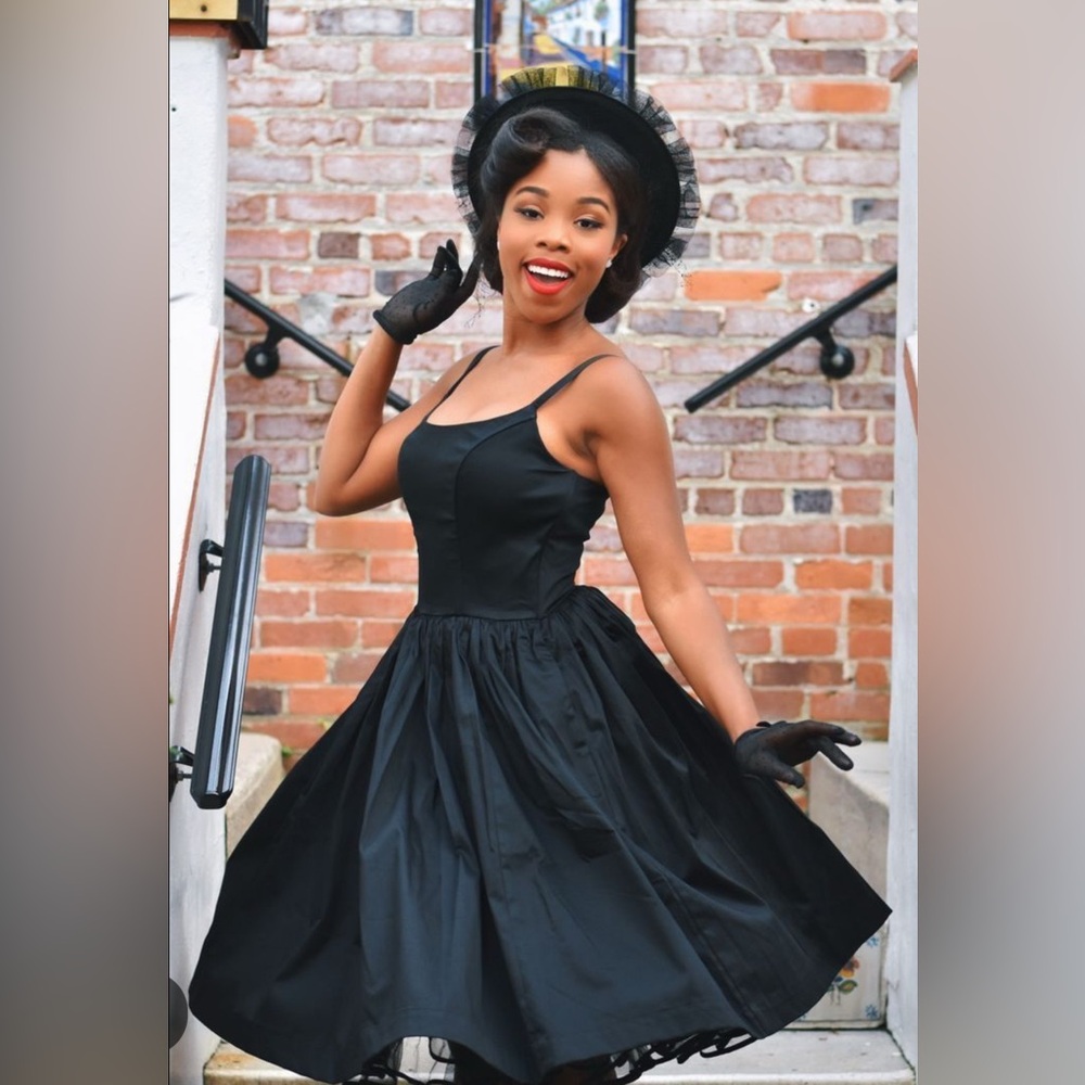 Pinup Couture Jenny Dress Black XL